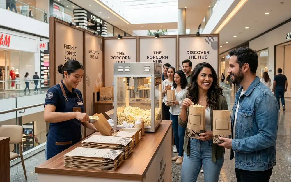 Bolsas personalizadas de palomitas